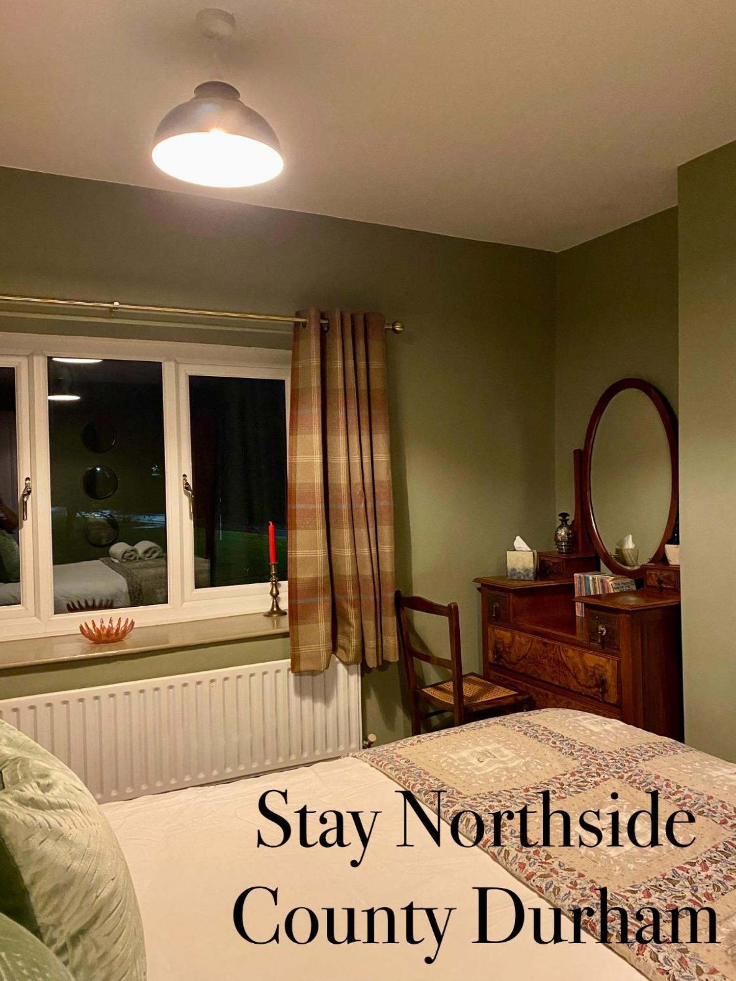 Work And Relax - Fast Wifi, Fireplace & Near Pub Newton Aycliffe Eksteriør billede